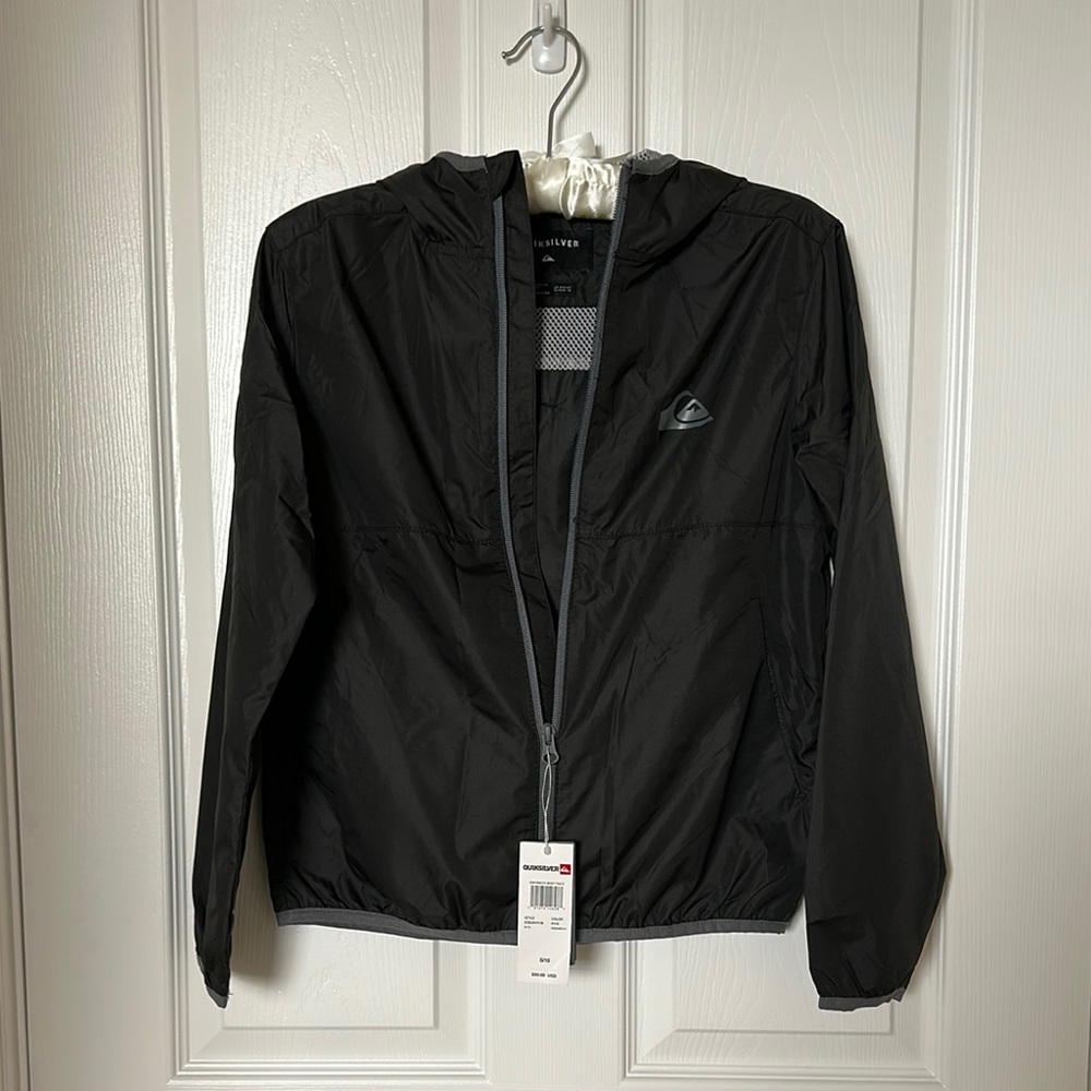Quiksilver Charcoal Hooded Jacket